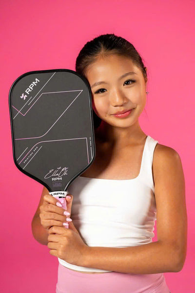 RPM FRICTION PRO V2 Ella Oh's Signature Edition Pickleball Paddle