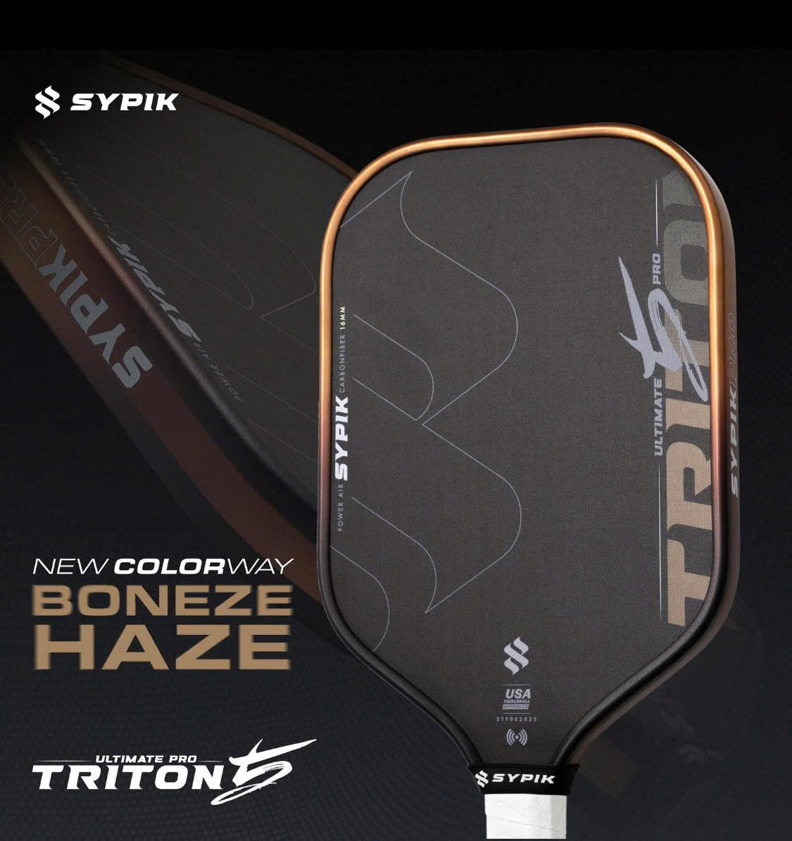 Sypik Triton 5 Pickleball Paddle New Color - Summer Edition