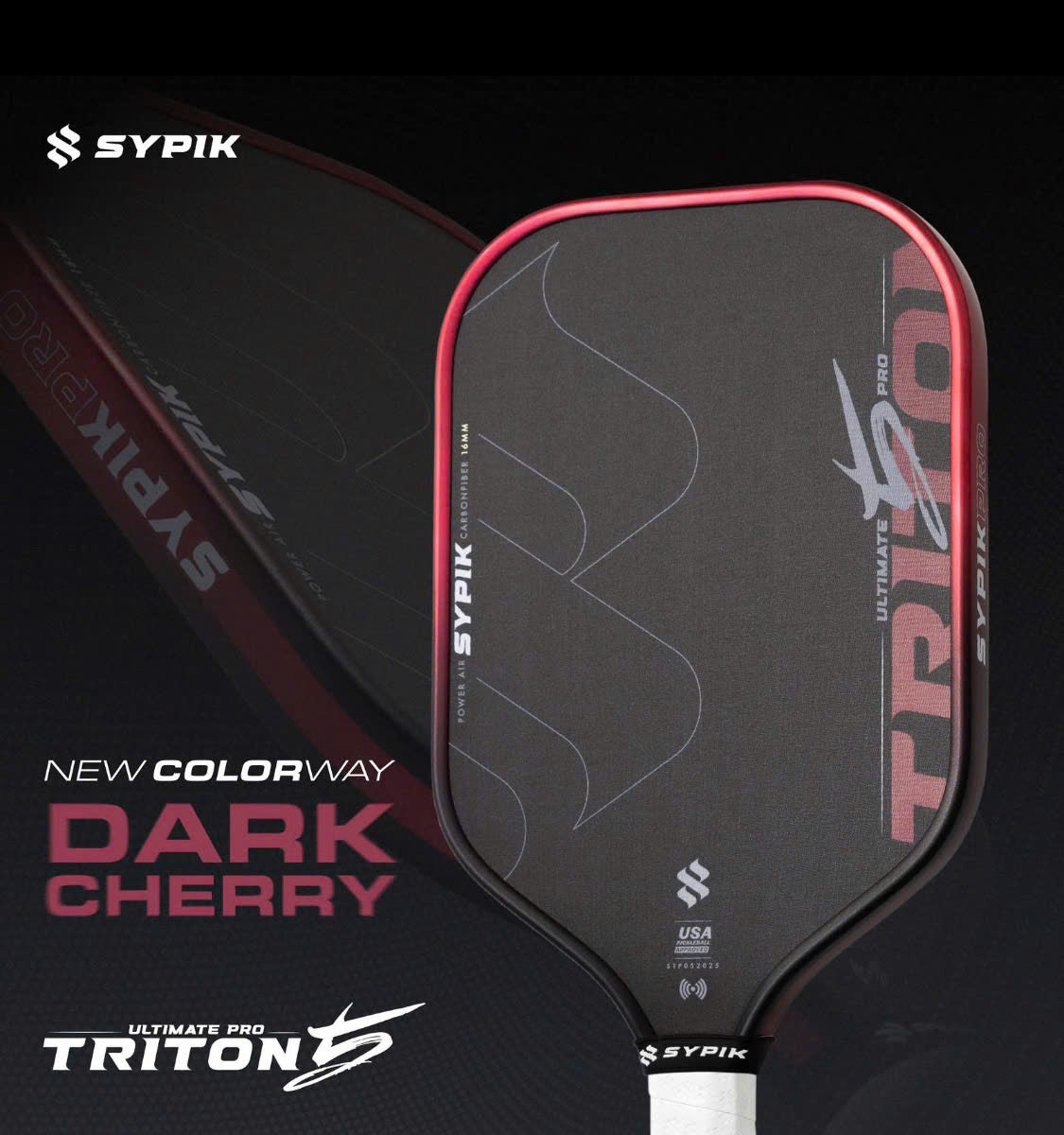 Sypik Triton 5 Pickleball Paddle New Color - Summer Edition